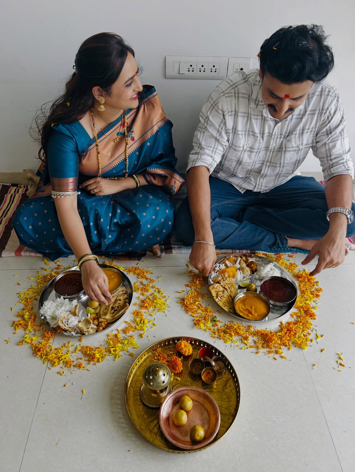 Sumeet Pusavale wife birthday celebration photos