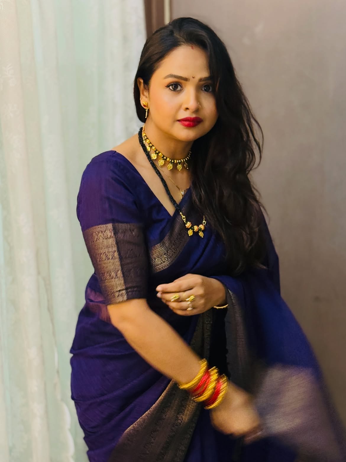 Apurva Gore Vat Purnima look