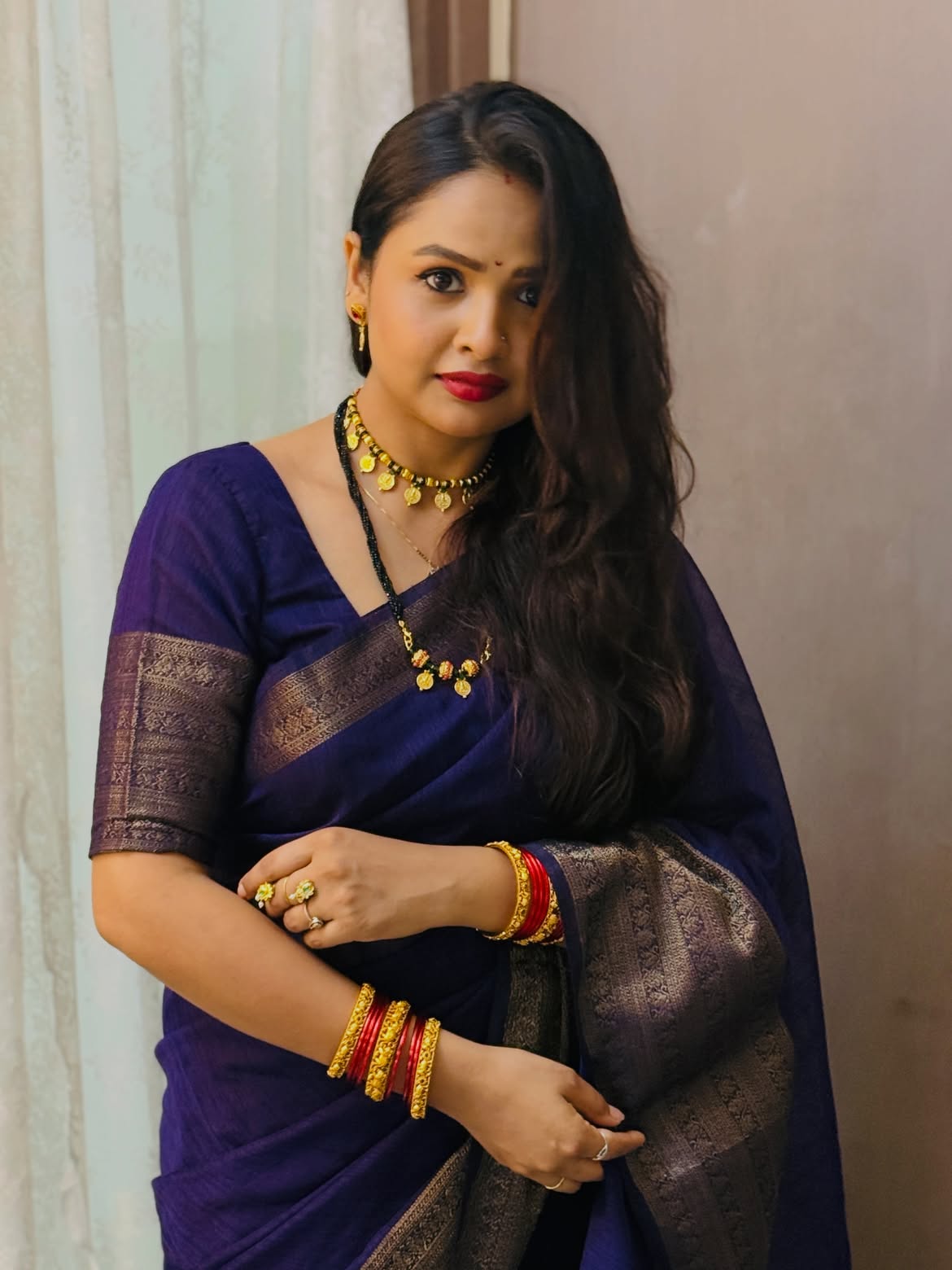 Apurva Gore Vat Purnima look