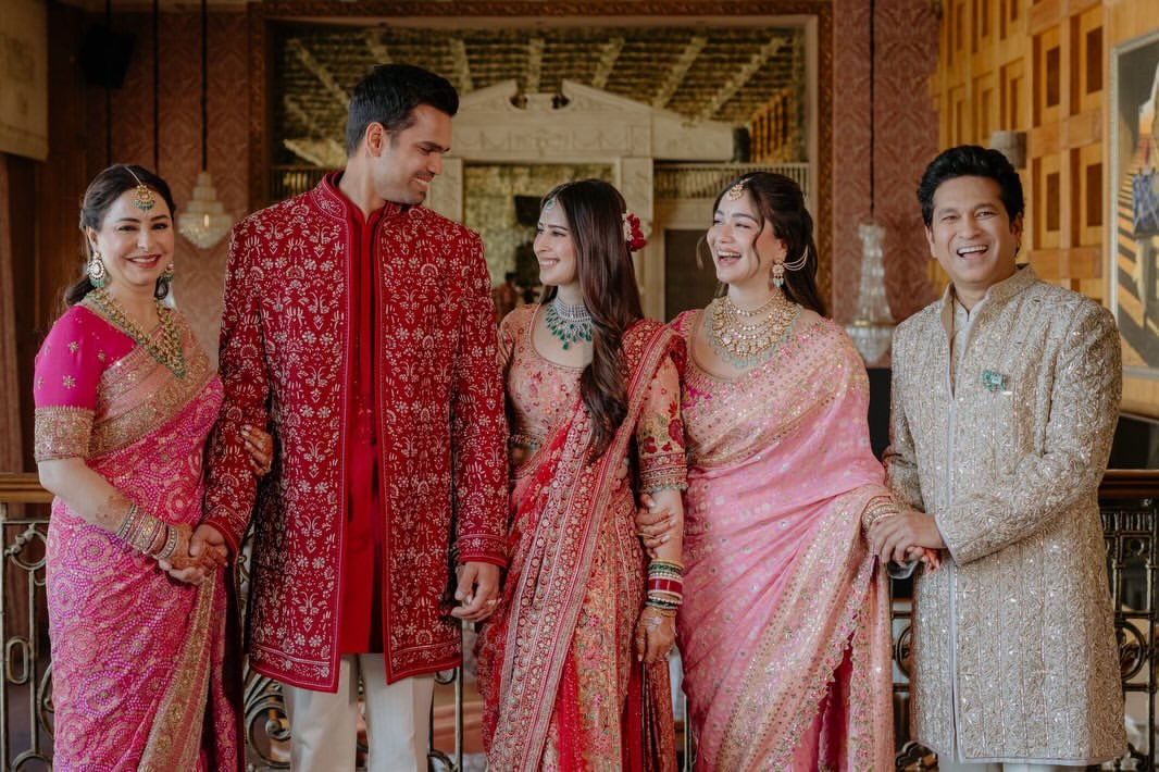 Sachin Tendulkar daughter in law Sania Chandok
