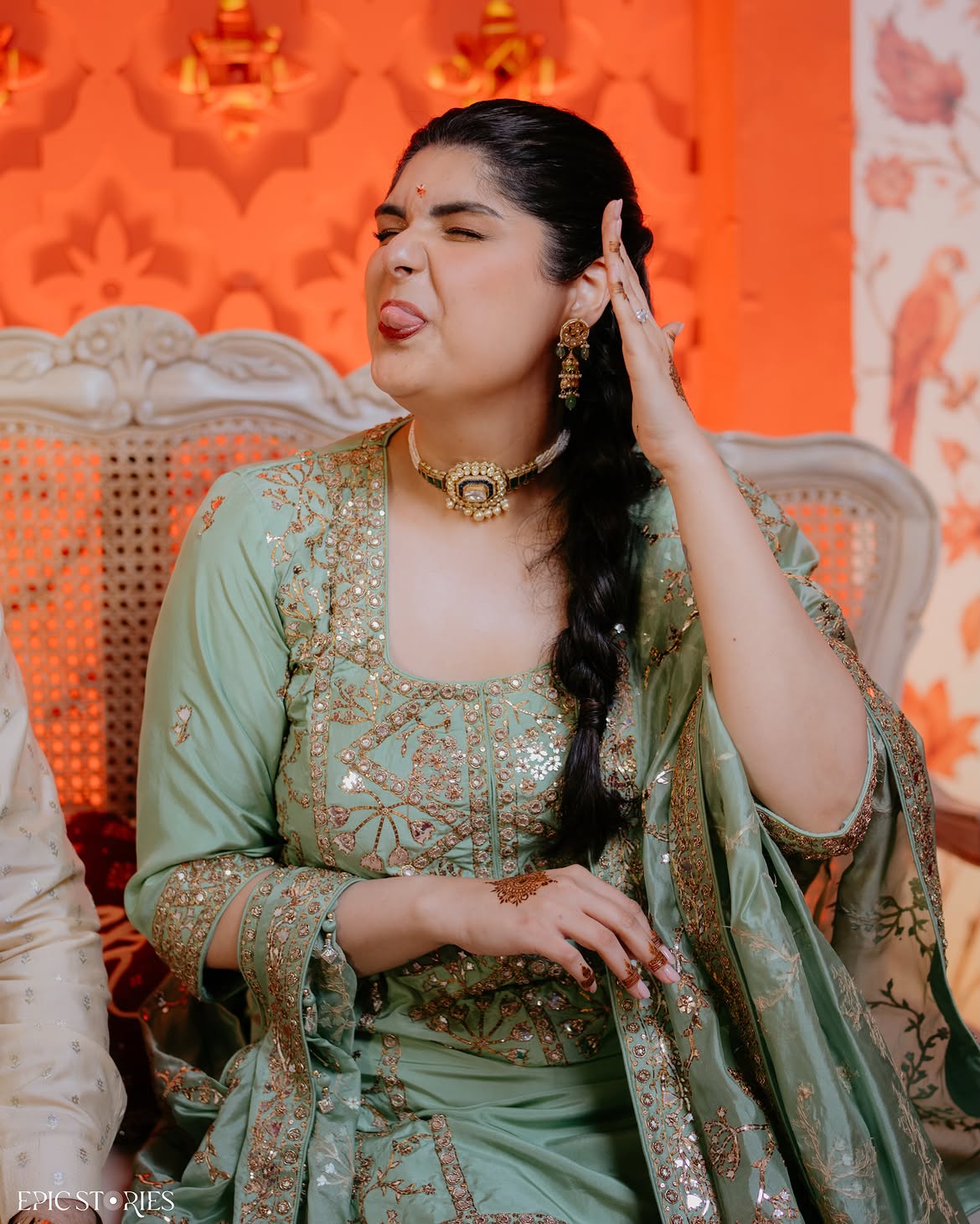Anshula Kapoor Chooda ceremony photo