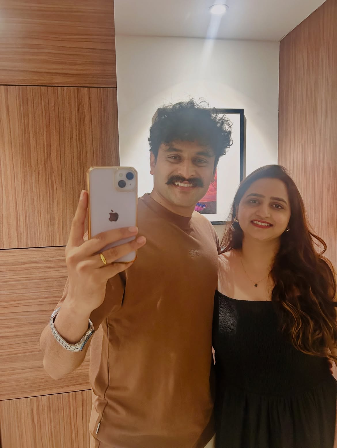 Sumit Pusavale Goa trip with wife