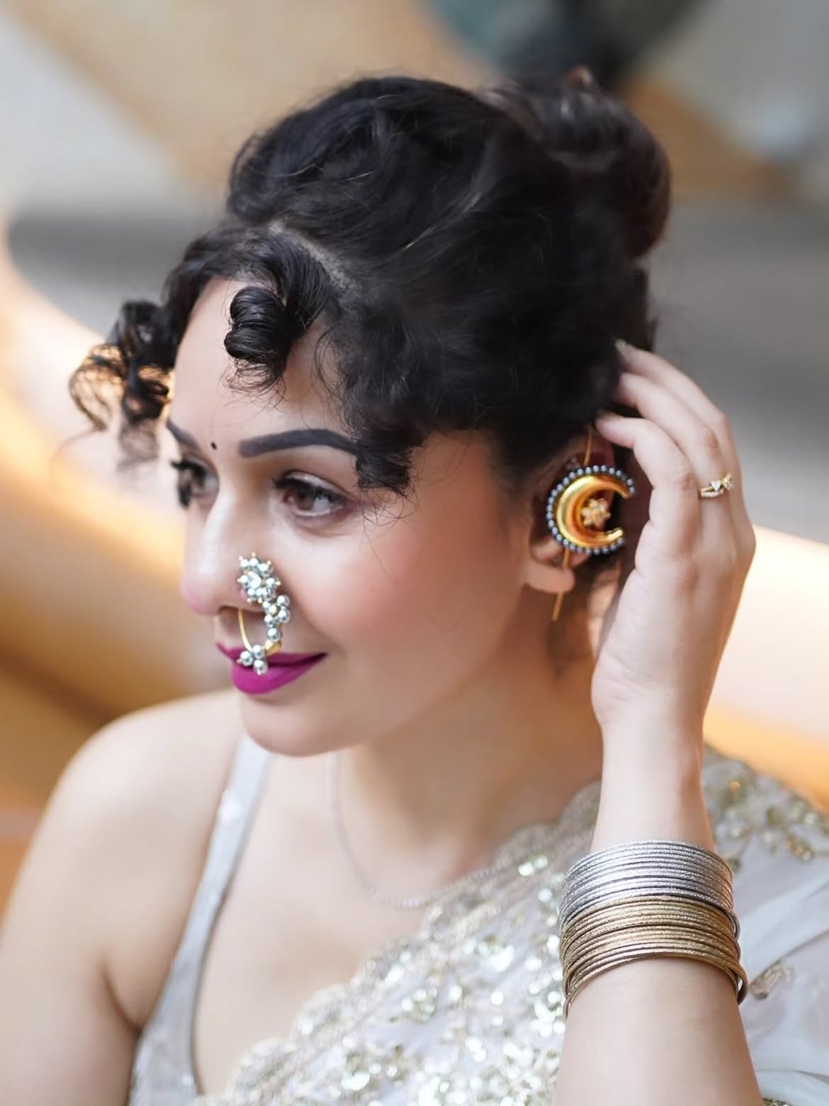 Sukhada Khandkekar saree look