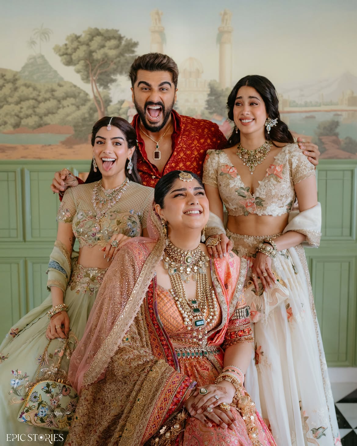 Anshula Kapoor wedding sister looks Photos