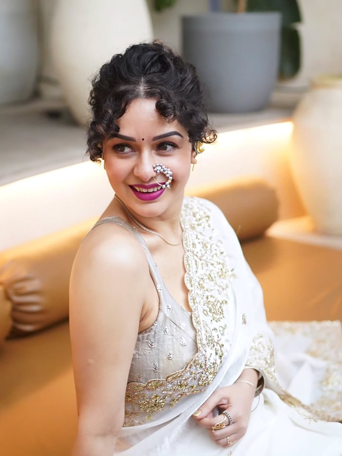 Sukhada Khandkekar saree look