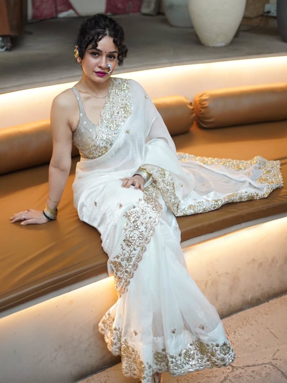 Sukhada Khandkekar saree look