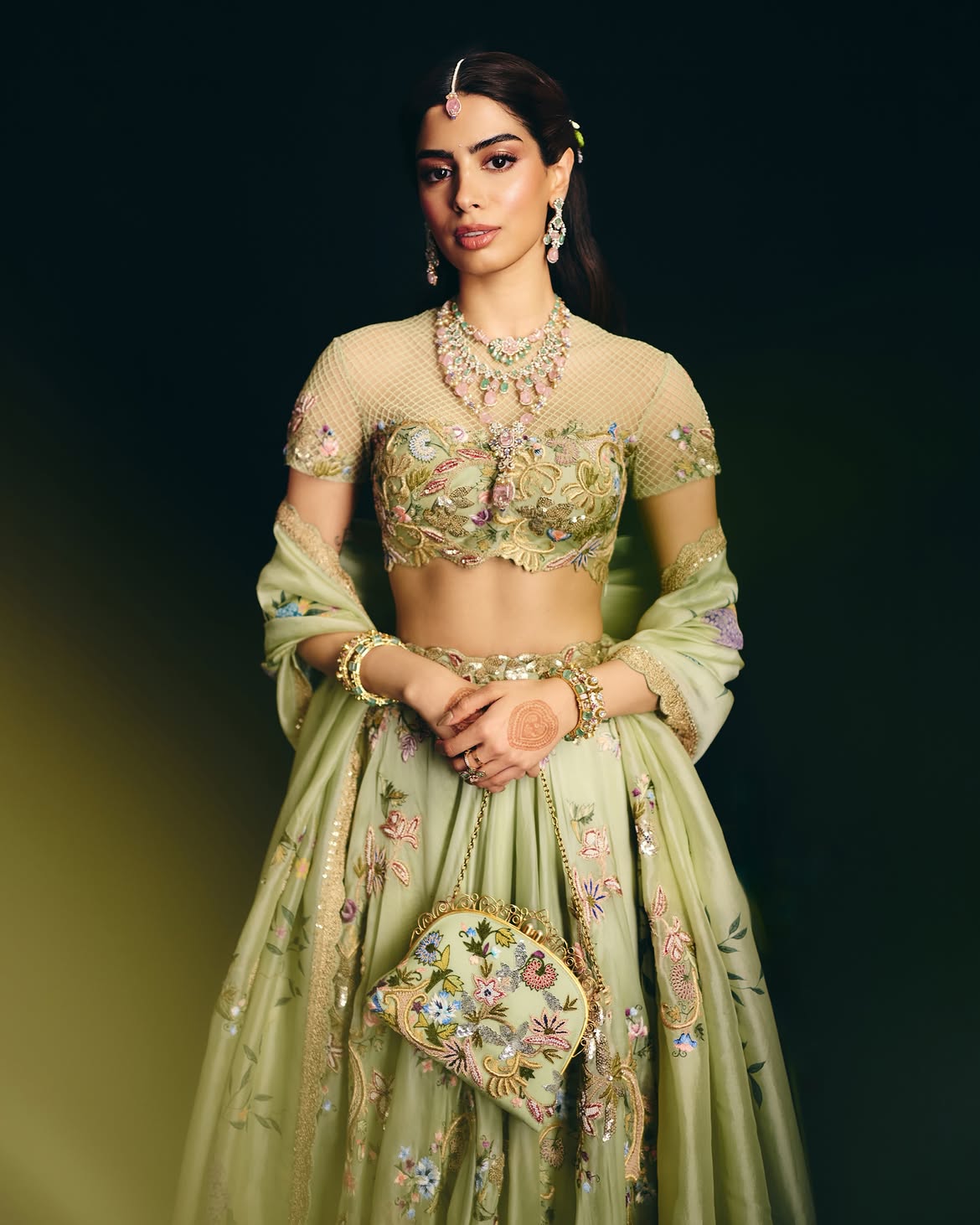 Anshula Kapoor wedding sister looks Photos
