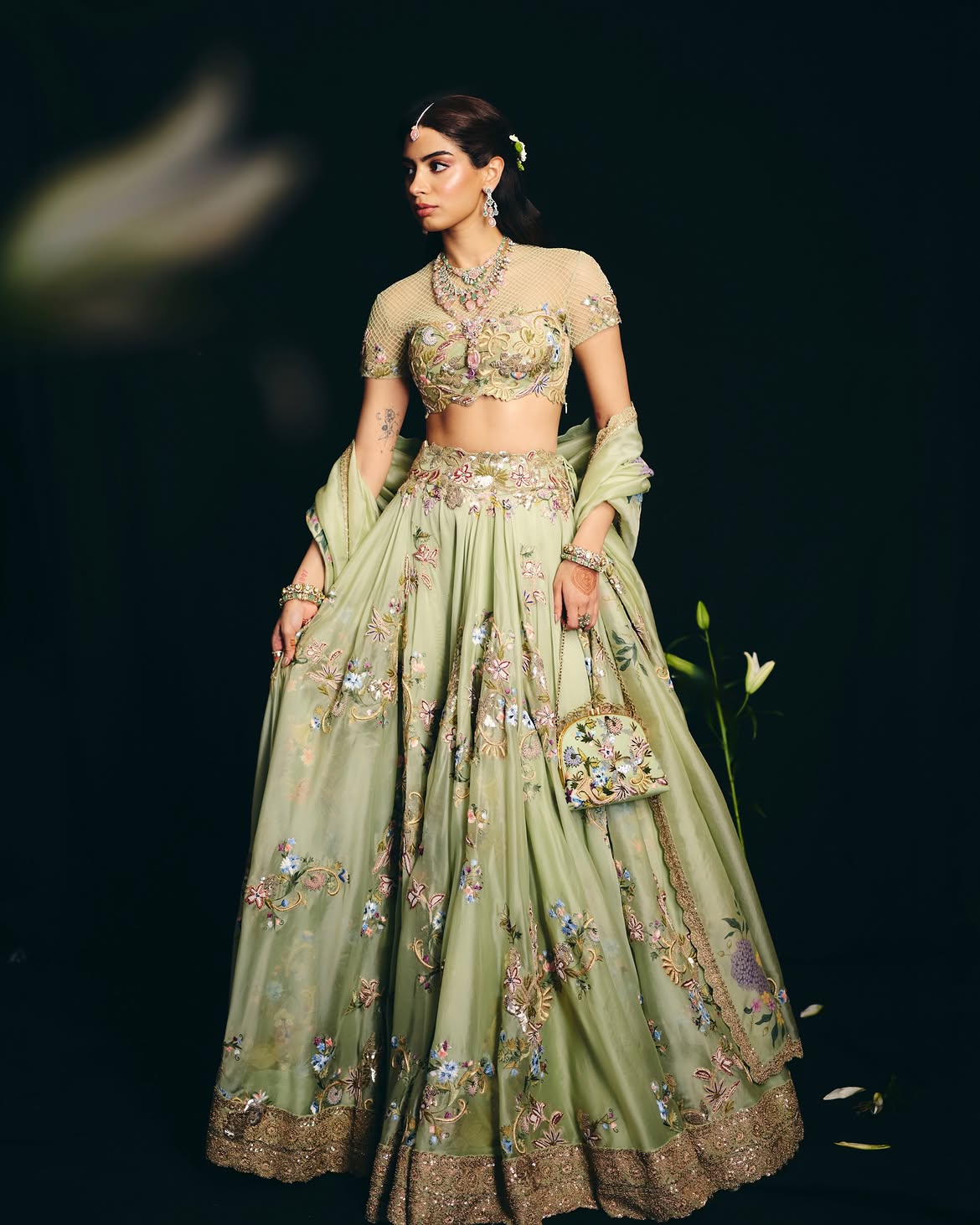 Anshula Kapoor wedding sister looks Photos