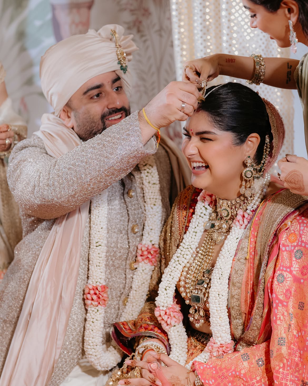 Anshula Kapoor wedding sister looks Photos