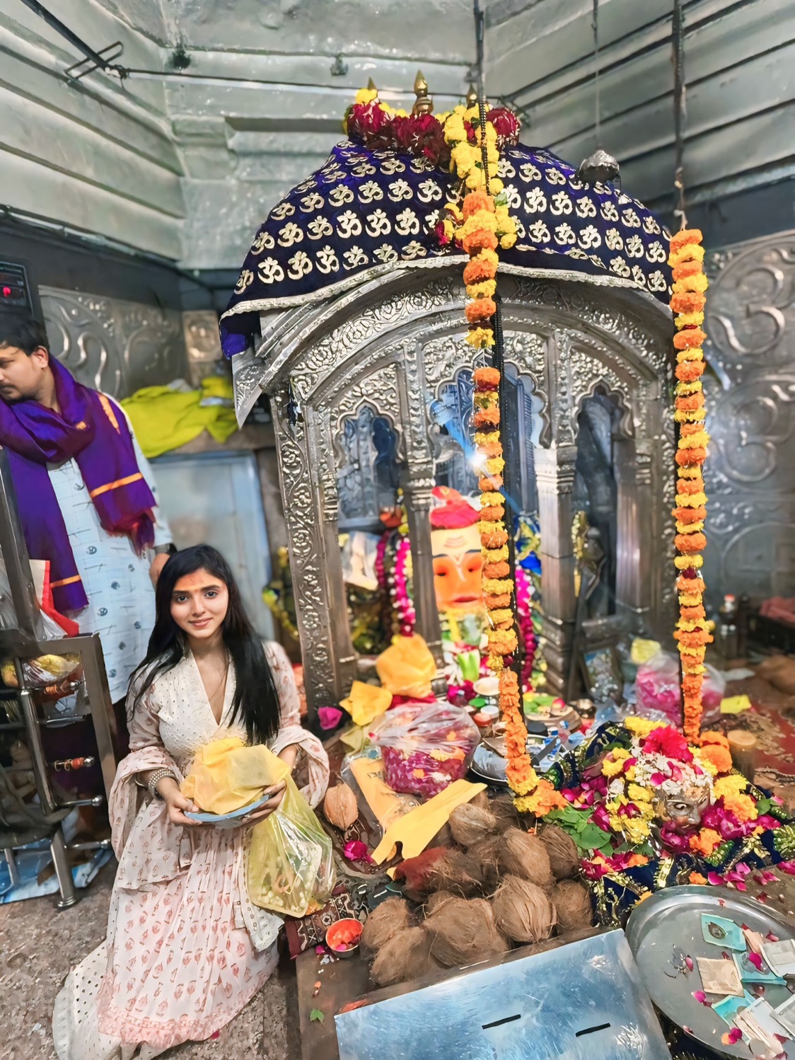 Khushi Mali Ujjain temple visit