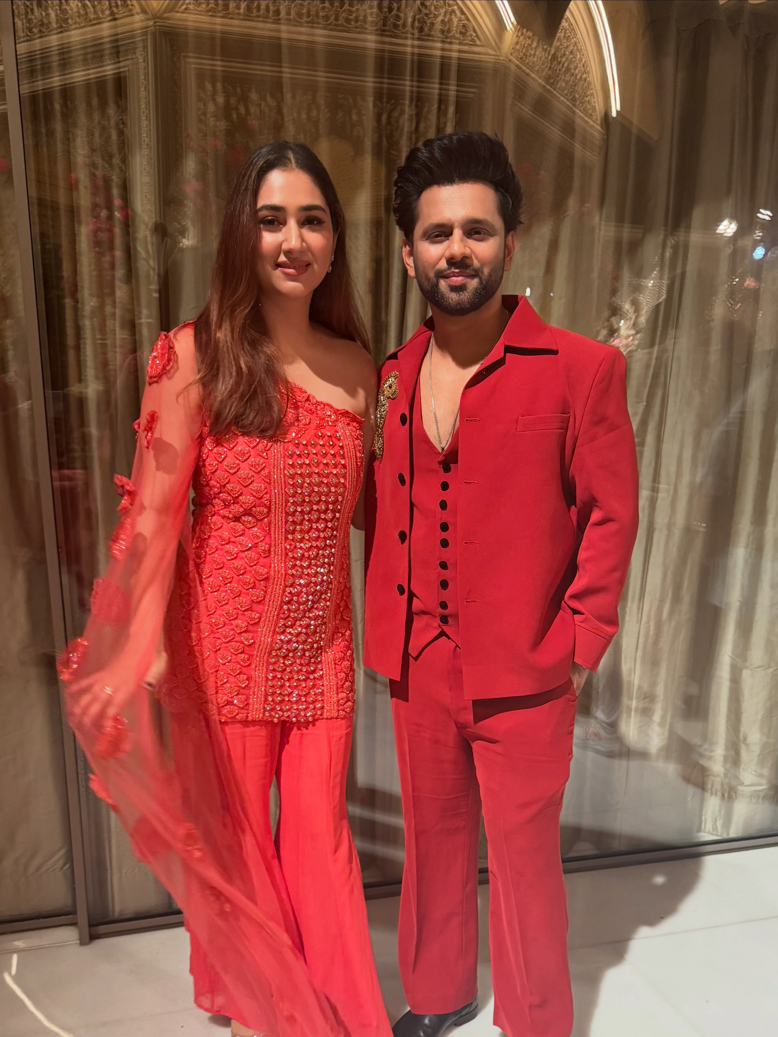 Rahul Vaidya and Disha Parmar celebrate 5 years of marriage