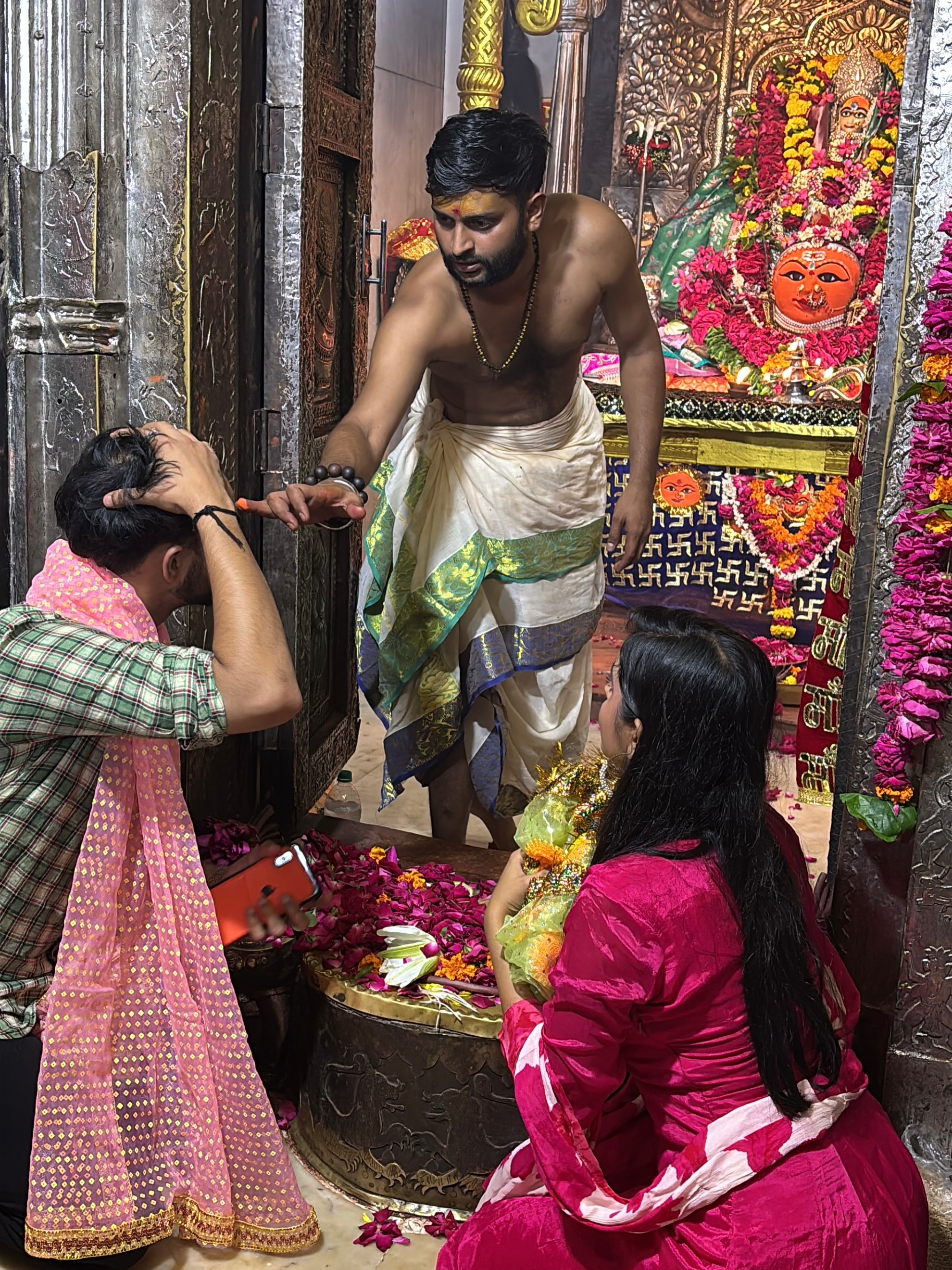 Khushi Mali Ujjain temple visit