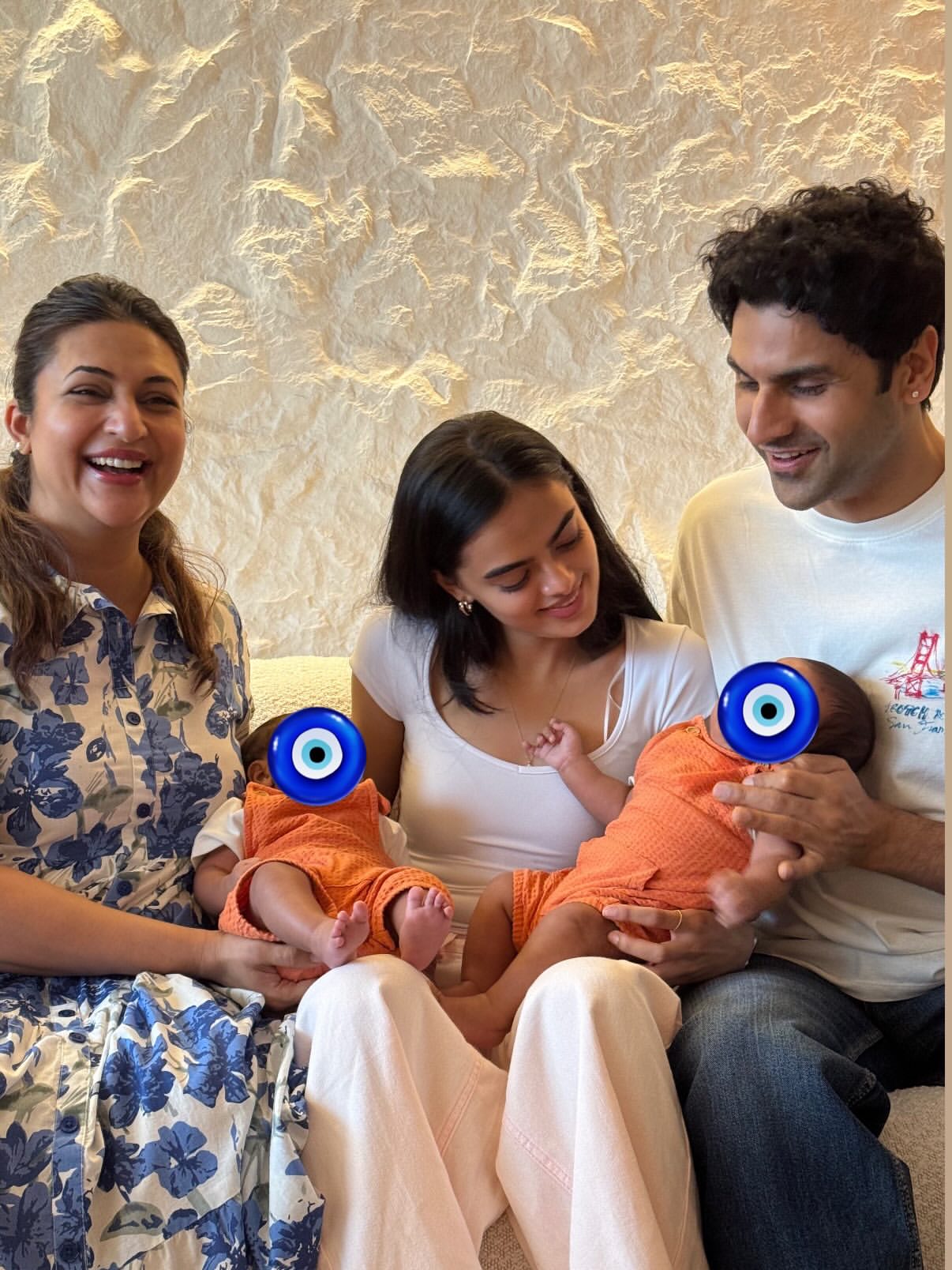 Ruhanika Dhawan meets Divyanka baby