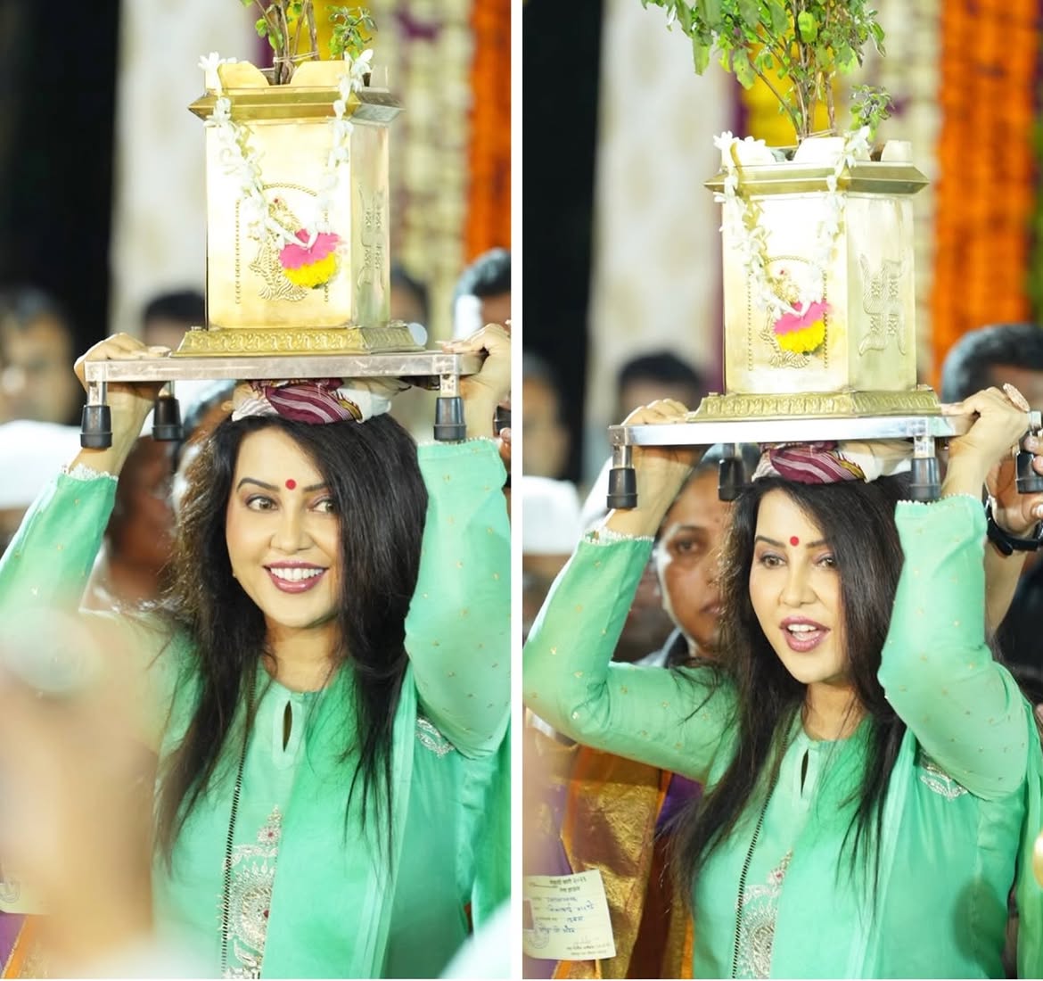 Amruta Fadnavis wari photos