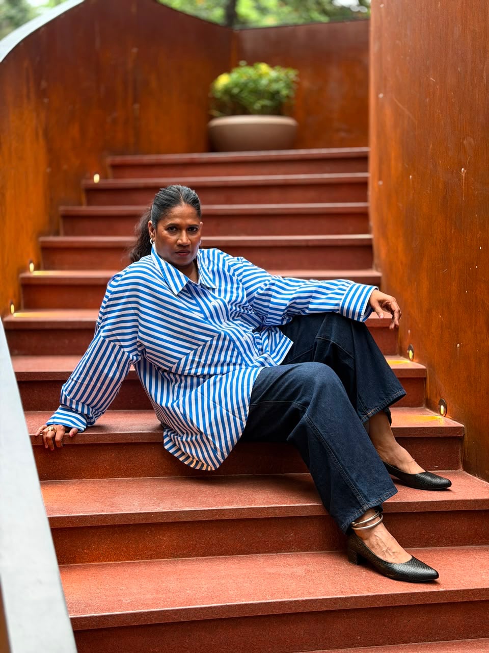 Chhaya Kadam stuns in new western look