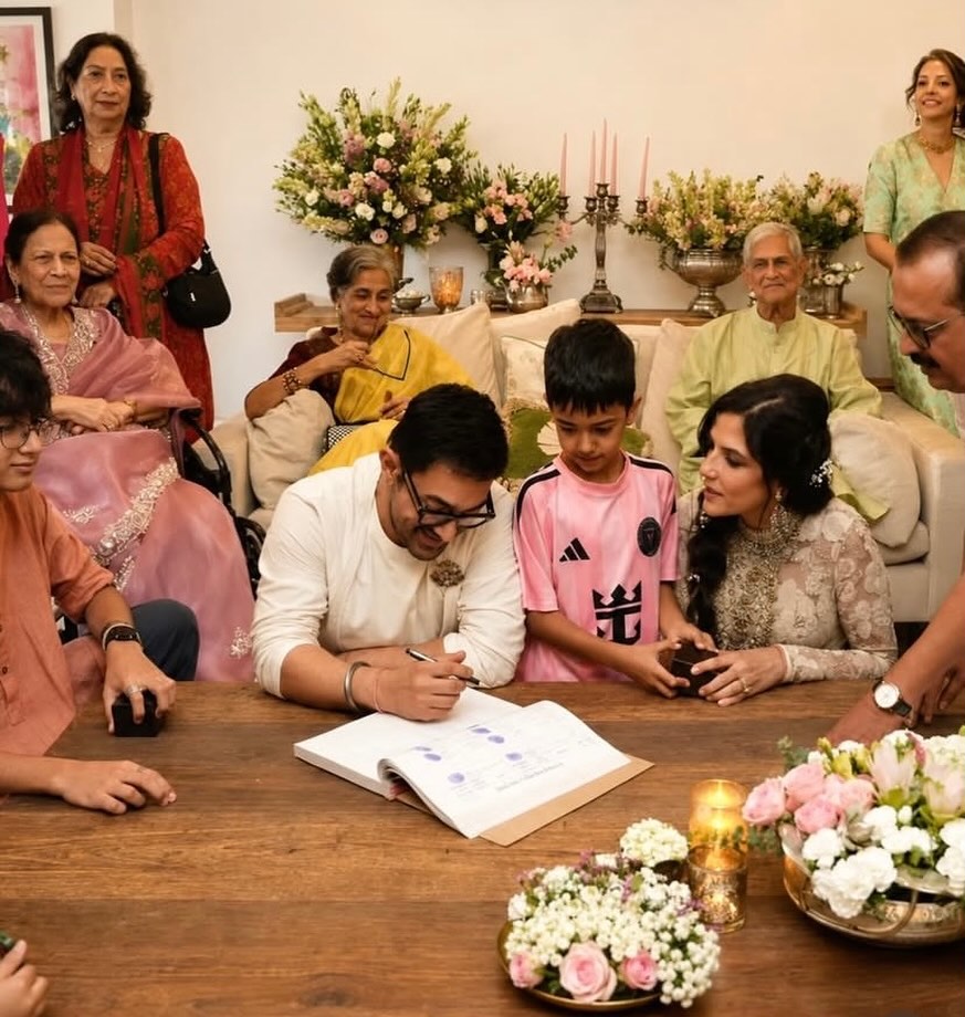 Aamir Khan Gauri Spratt Wedding Son Trolled