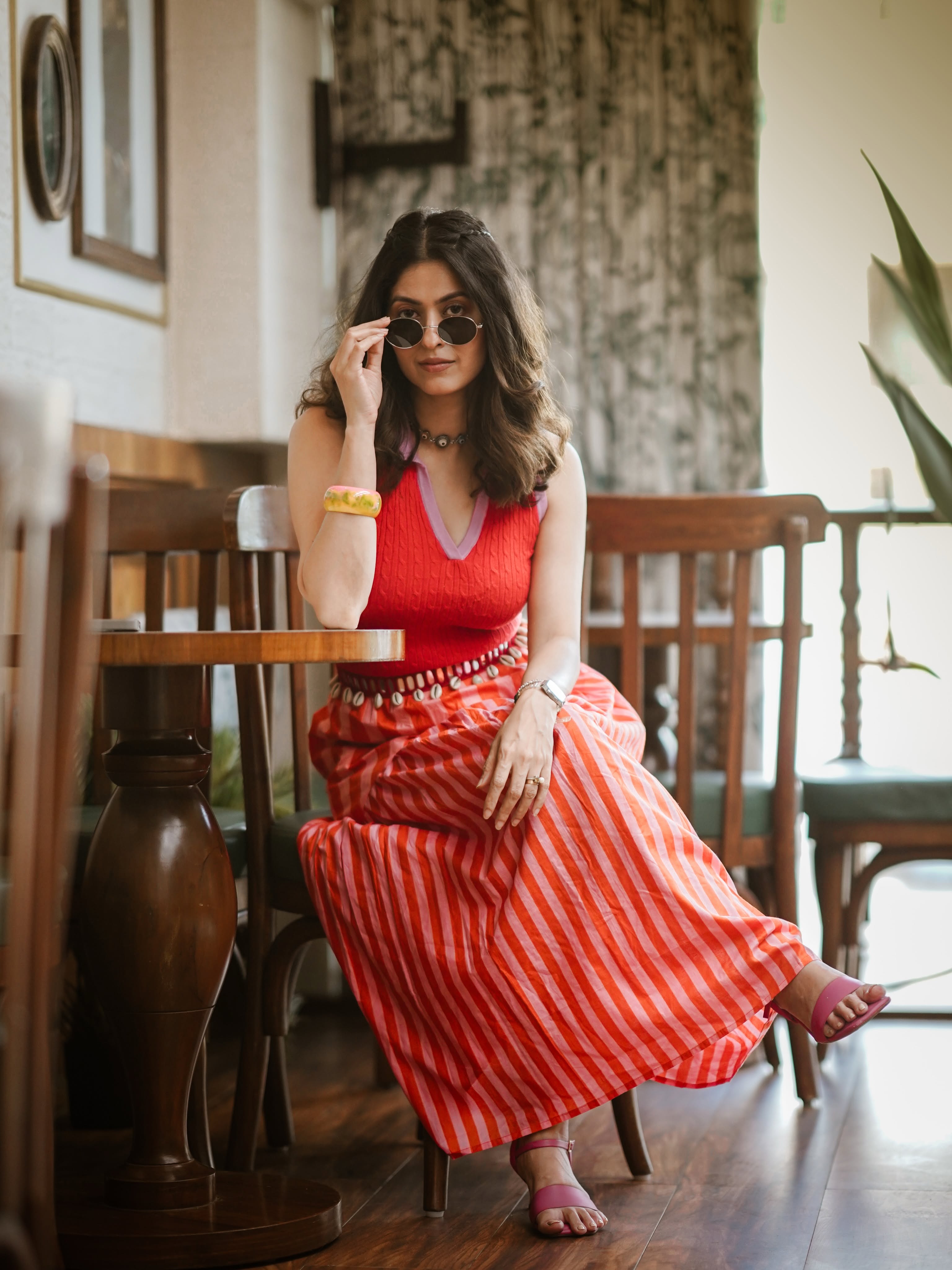 Abhidnya Bhave Skirt Top Look