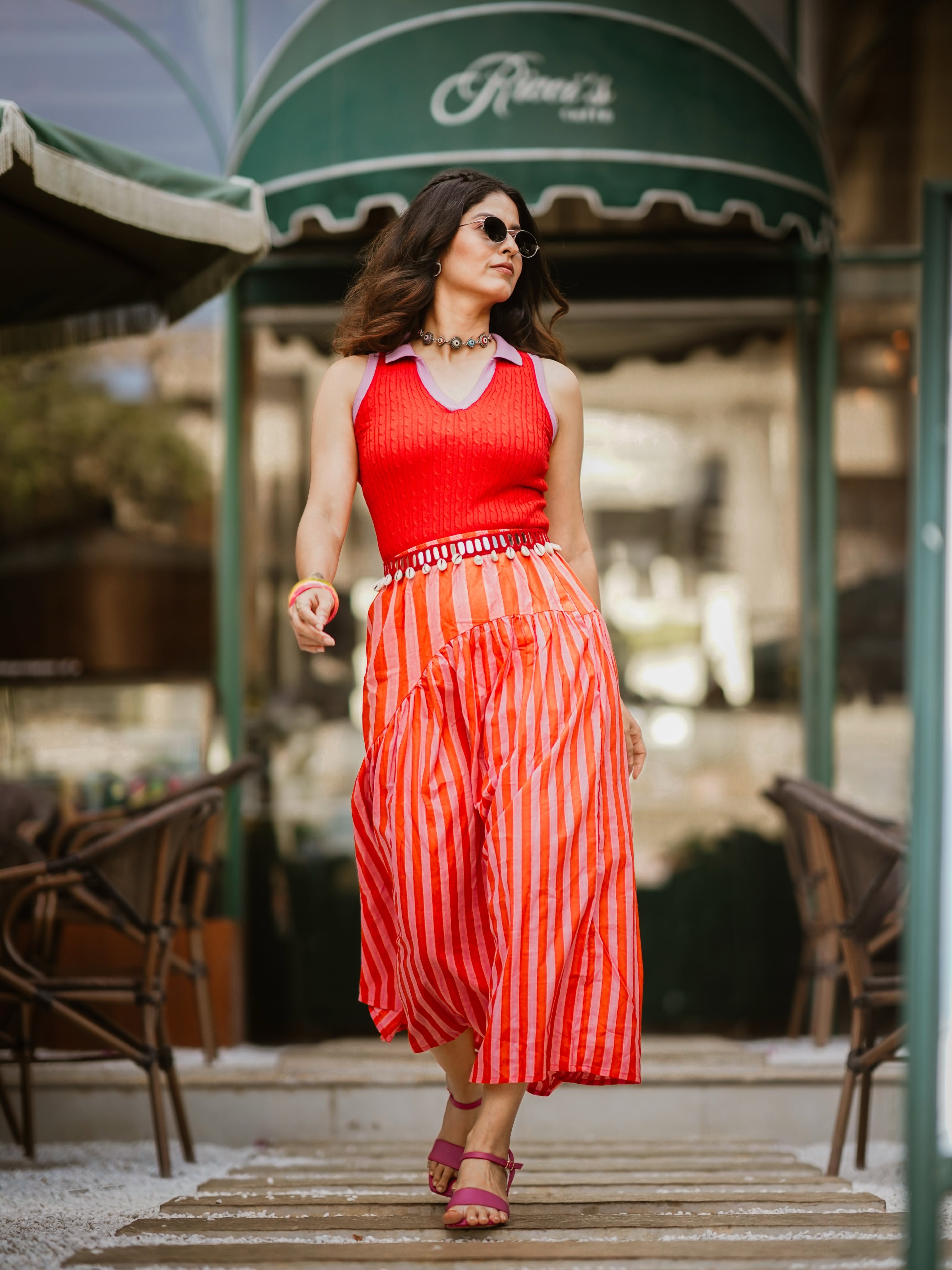 Abhidnya Bhave Skirt Top Look