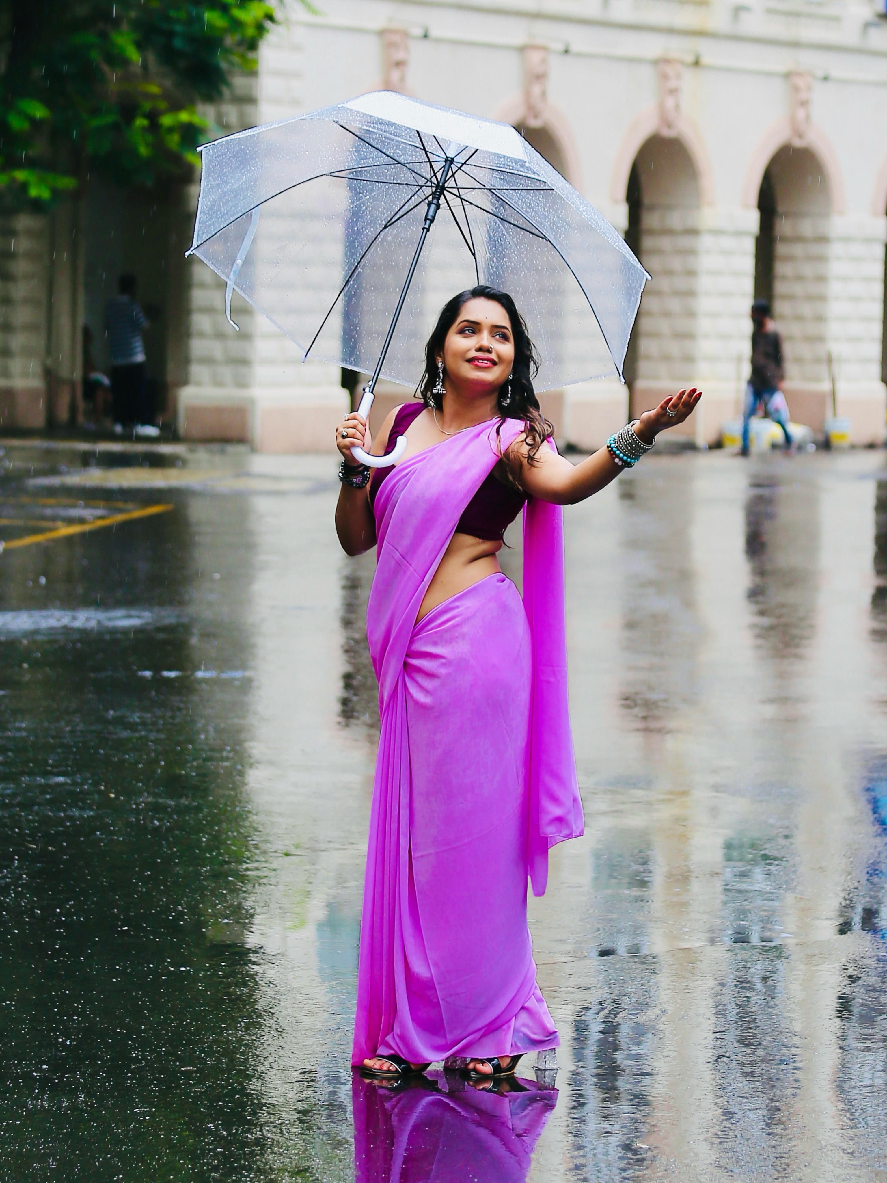 Aishwarya Nagesh Monsoon Rain Photoshoot