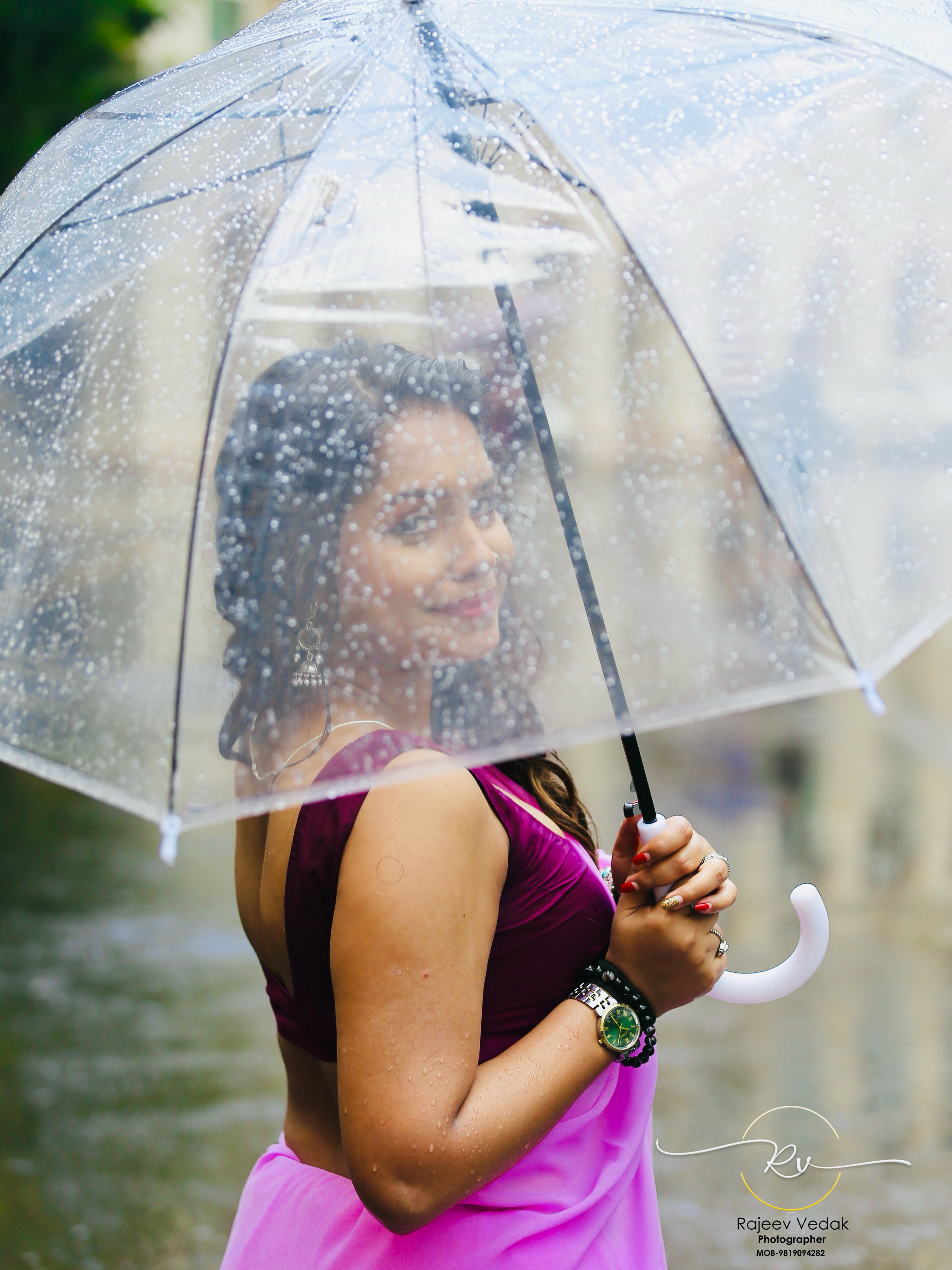 Aishwarya Nagesh Monsoon Rain Photoshoot