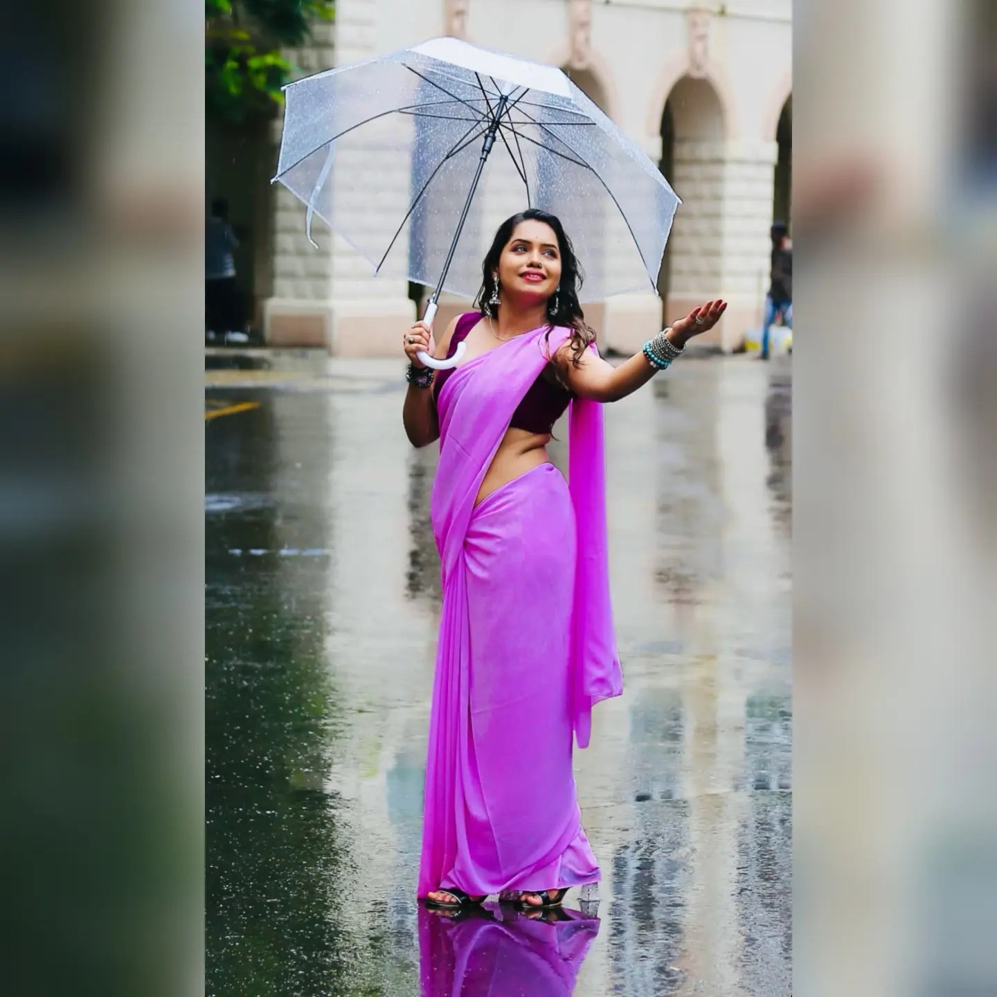Aishwarya Nagesh Monsoon Rain Photoshoot