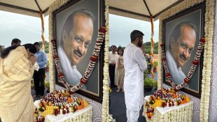 Ajit Pawar Birth Anniversary Family Pays Respects