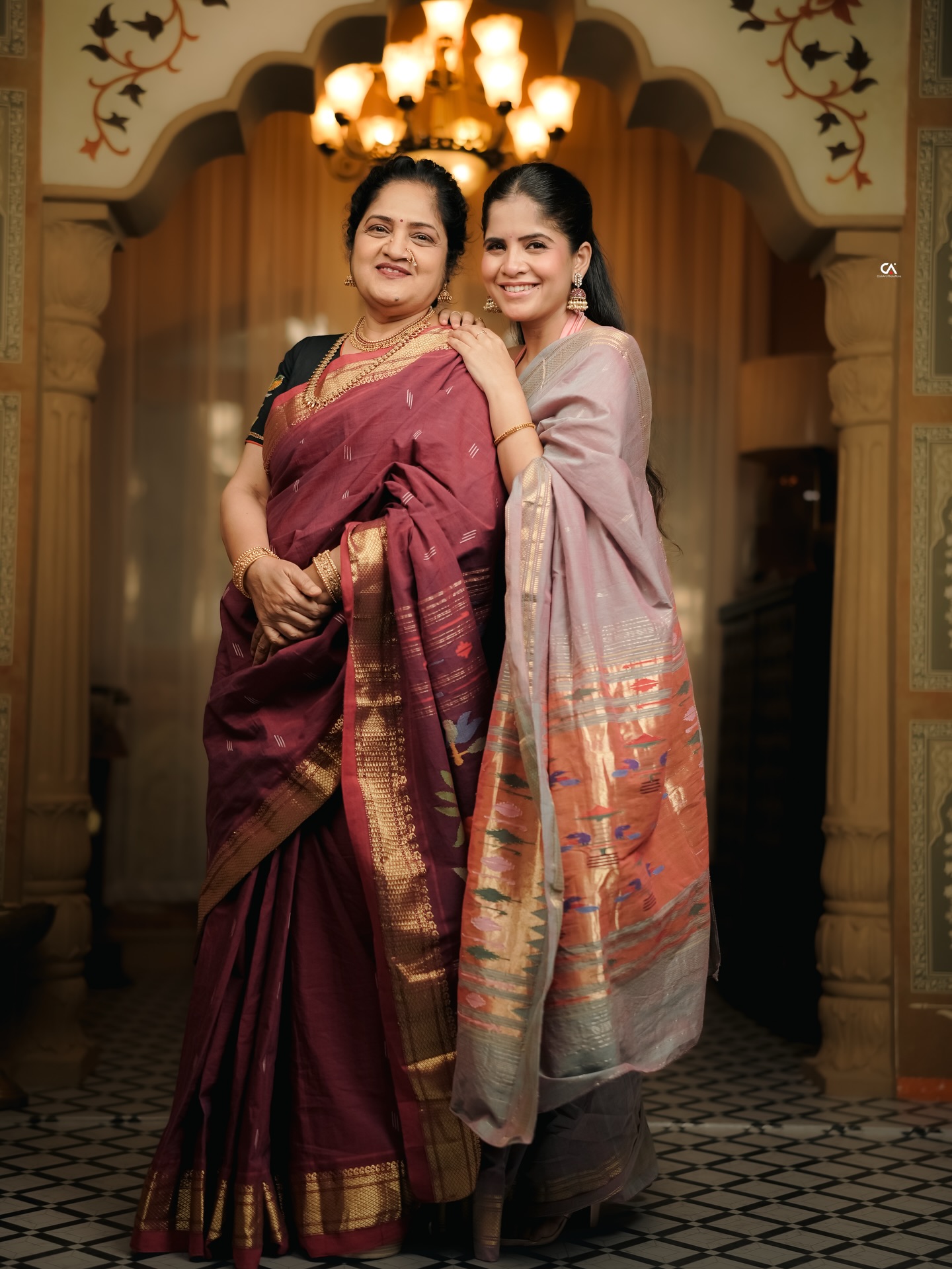 Amruta Deshmukh Vaishali Deshmukh Saree Photoshoot