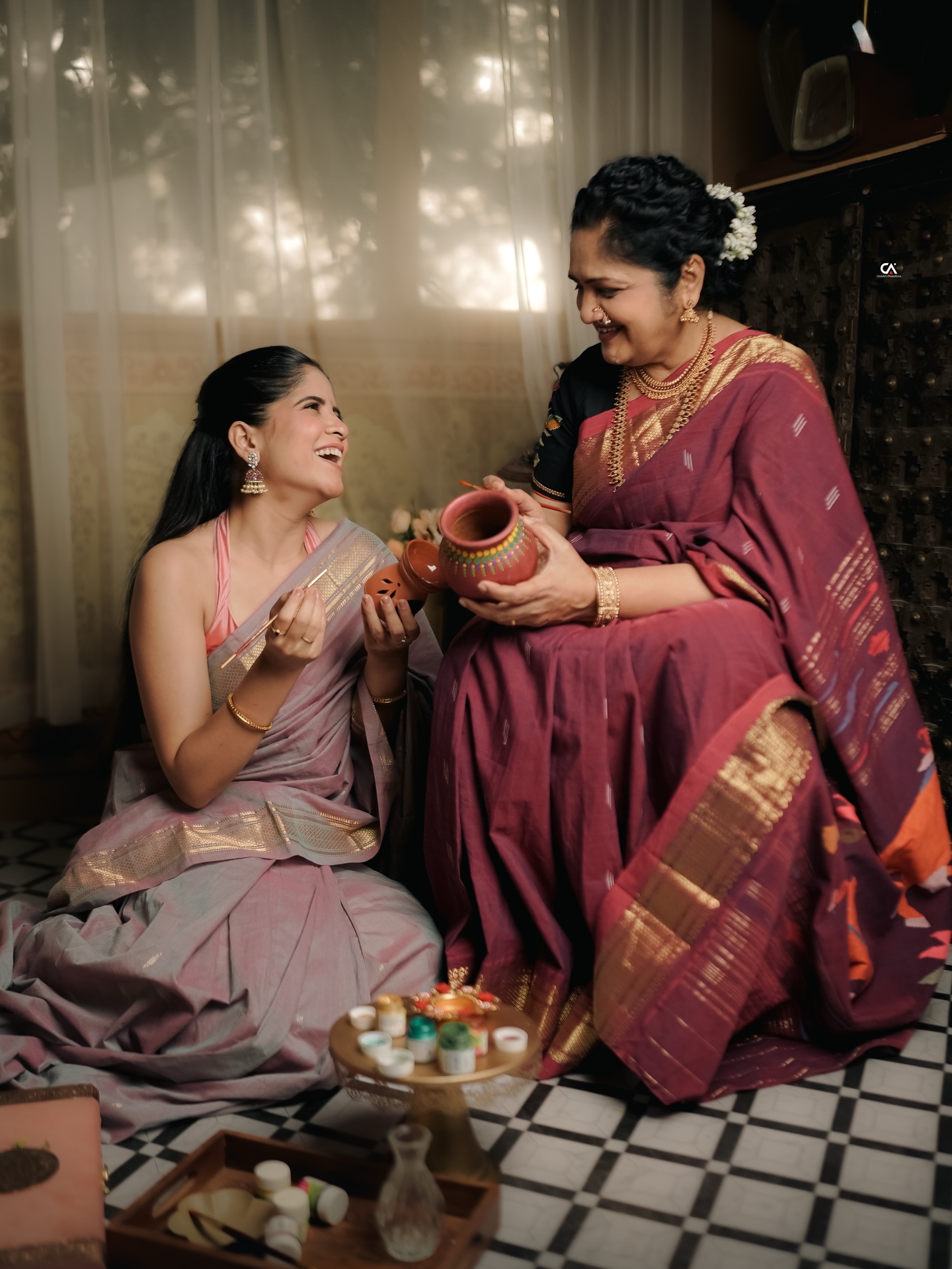 Amruta Deshmukh Vaishali Deshmukh Saree Photoshoot