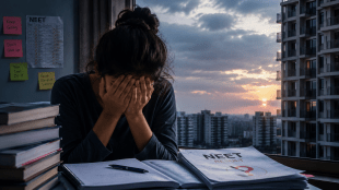 NEET student suicide Faridabad incident venue | NEET UG 2026 result student stress case | नीट परीक्षा निकाल फरिदाबाद विद्यार्थिनी आत्महत्या | ६०० गुण नीट निकाल २०२६ मानसिक तणाव