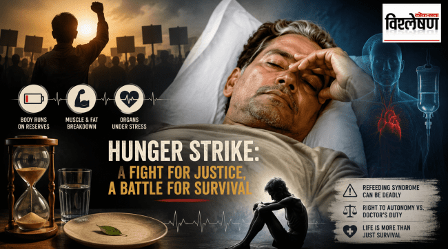 Scientific analysis of the science of hunger strike on human organs | Medical risks during prolonged starvation and Sonam Wangchuk fast medical effects