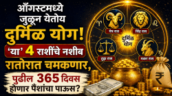 ऑगस्टमध्ये जुळून येतोय दुर्मिळ योग! ‘या’ ४ राशींचे नशीब रातोरात चमकणार, पुढील ३६५ दिवस होणार पैशांचा पाऊस?