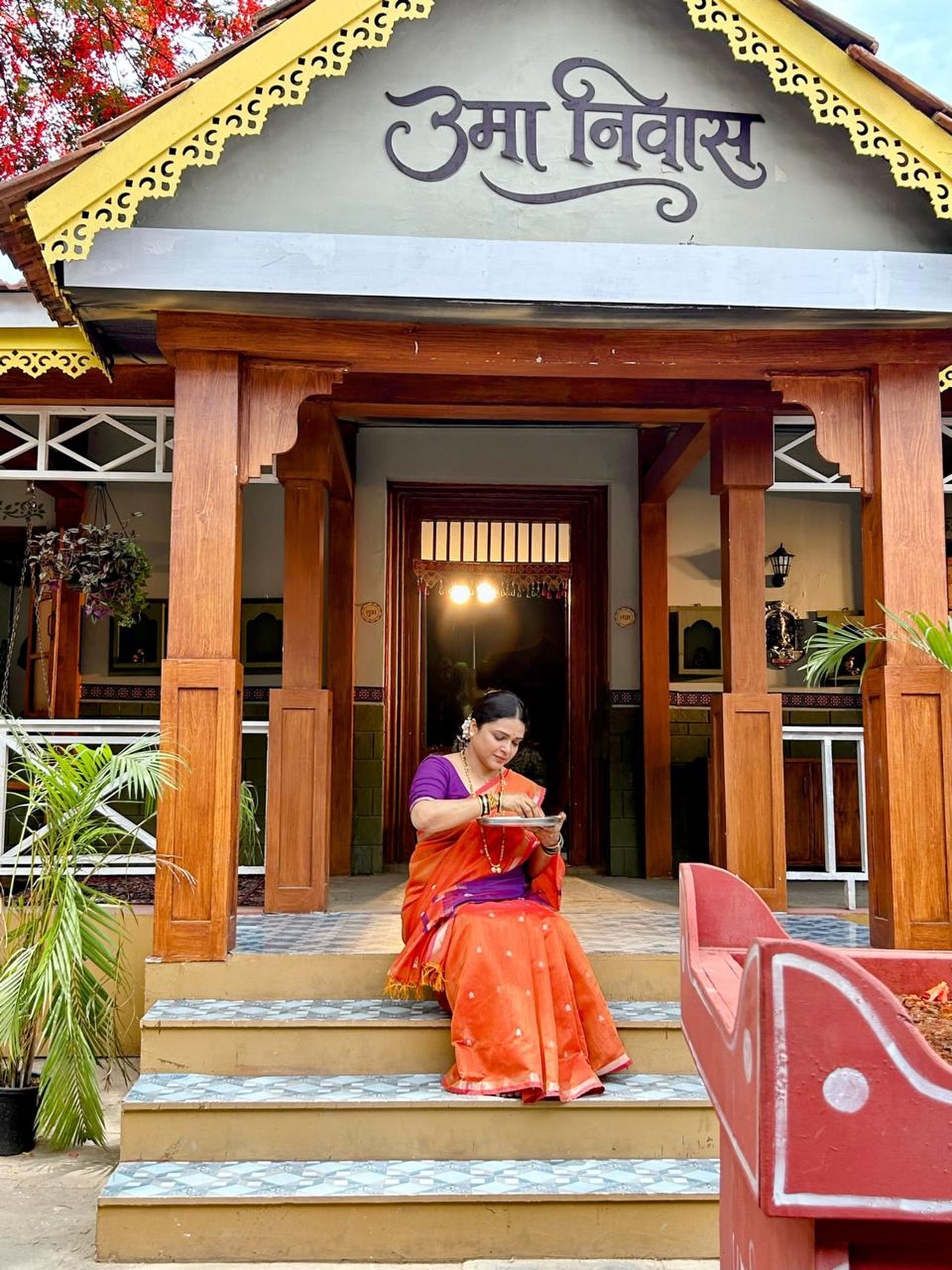 Deepa Chaudhari Enjoying Rain Monsoon 2026