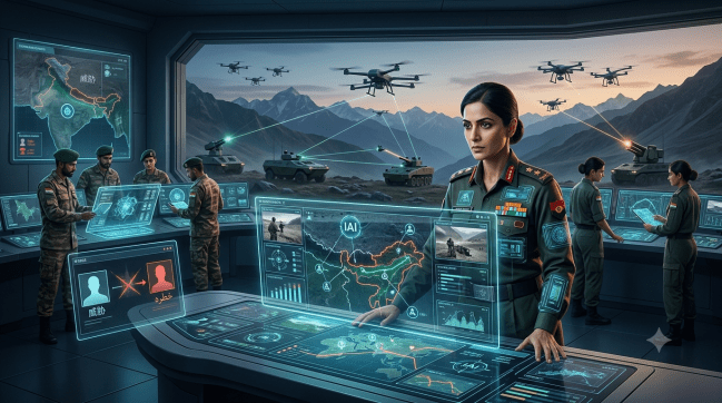 Military Artificial Intelligence technology used in India China Pakistan AI War readiness | Indian army testing high tech Military Artificial Intelligence systems against drone swarms | लष्करी कृत्रिम बुद्धिमत्ता तंत्रज्ञानाचा वापर करून भारत चीन पाकिस्तान AI युद्ध रणनीतीची तयारी | भारतीय लष्कराची Military Artificial Intelligence आणि काउंटर ड्रोन यंत्रणा