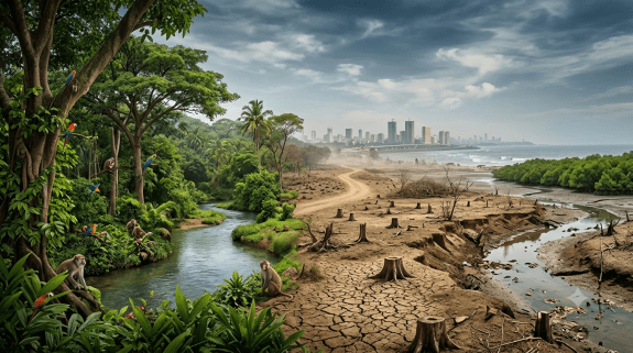Nature Conservation Day 2026 environmental crisis impact | Climate change threat to human survival and biodiversity | निसर्ग संवर्धन दिन २०२६ पर्यावरण संवर्धन महत्त्व | हवामान बदल आणि जंगलतोड मानवी अस्तित्वाला धोका