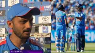 Axar Patel reveals discussion with washington sundar in last overs said we need to build partnership first