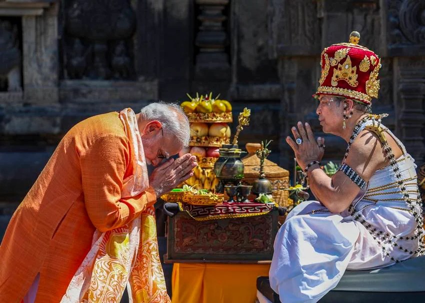 Prambanan Temple history PM Modi Indonesia visit