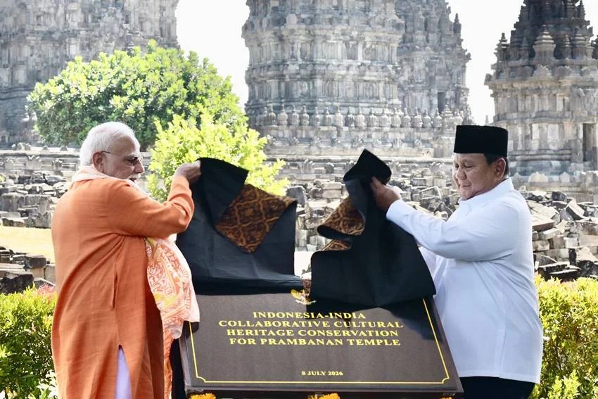 Prambanan Temple history PM Modi Indonesia visit