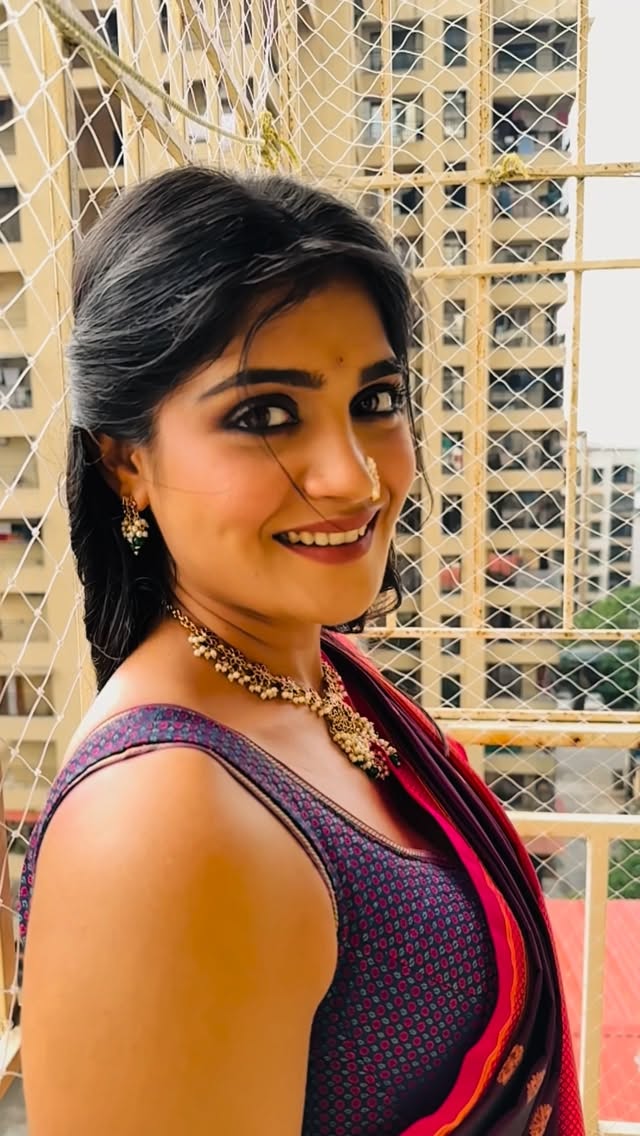 Isha Keskar Green Saree Look
