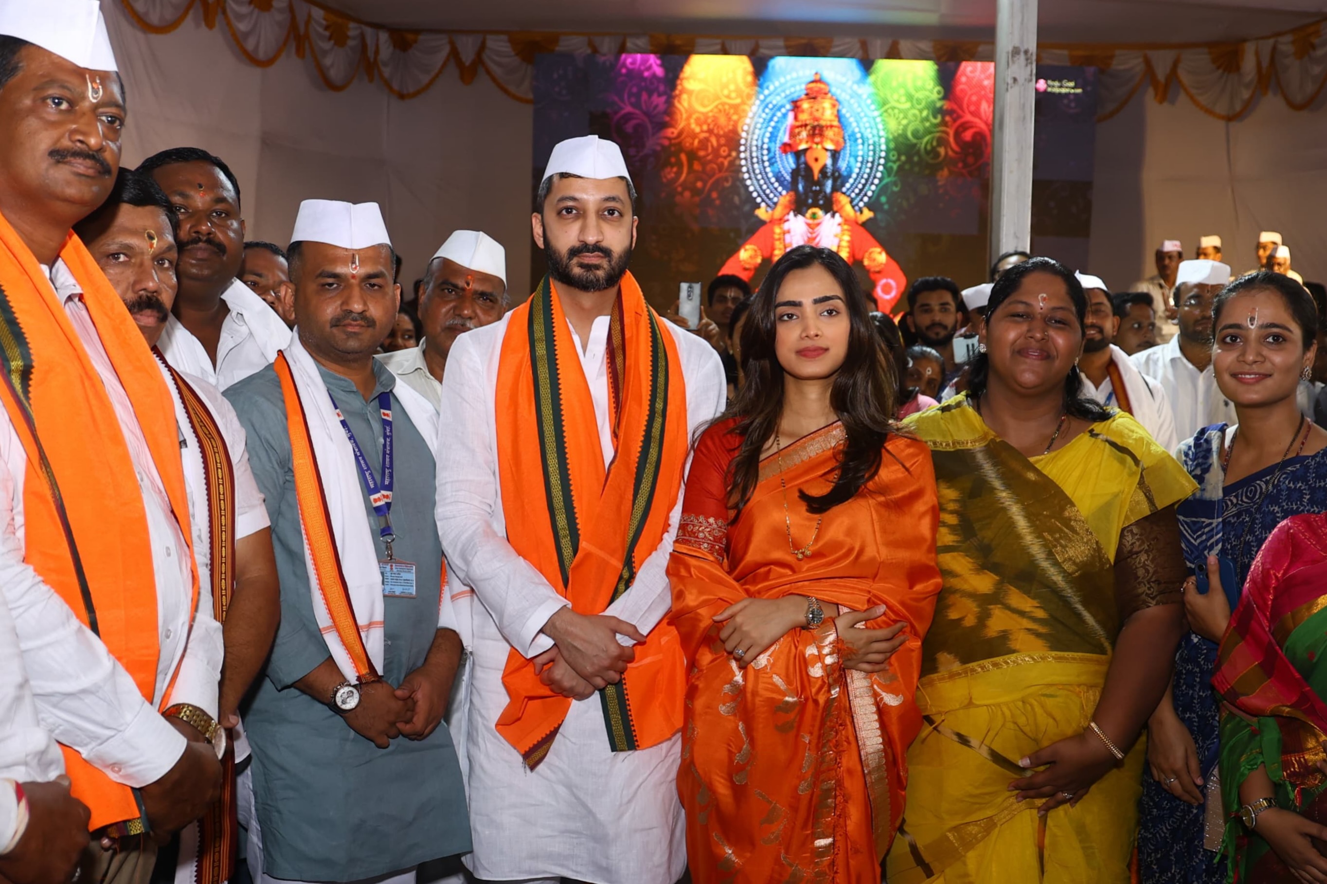 Jay Pawar Rutuja Pawar At Wari 2026