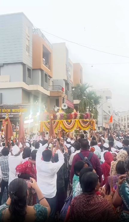 Kartiki Gaikwad Dnyaneshwar Maharaj Palkhi