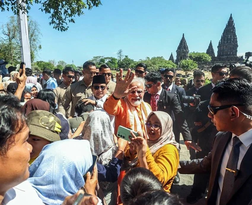 Prambanan Temple history PM Modi Indonesia visit