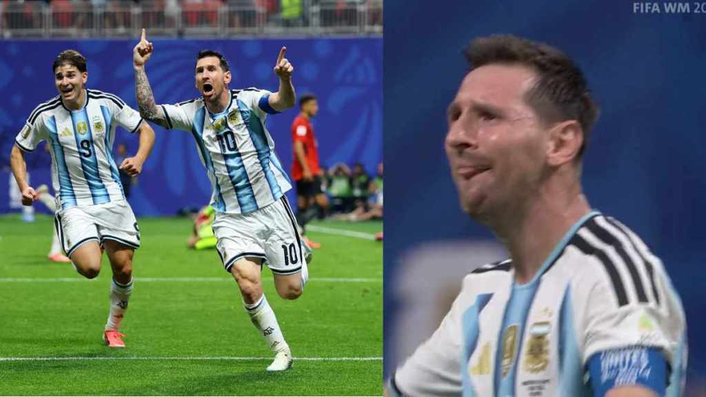 Lionel Messi Argentina Beat Egypt by 3 2 romero messi fernandez goals qualifies for Quarterfinals of FIFA World Cup 2026 Lionel Messi Argentina Beat Egypt by 3 2 romero messi fernandez goals qualifies for Quarterfinals of FIFA World Cup 2026