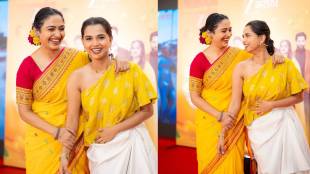 tanishka wishe pratiksha shiwankar traditional look