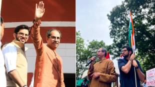 Aaditya Thackeray birthday post for Uddhav Thackeray