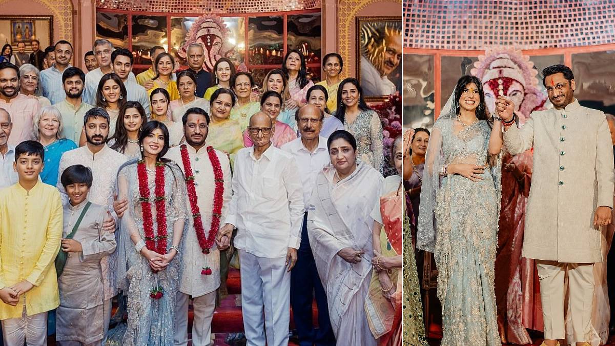 Parth Pawar engagement photo