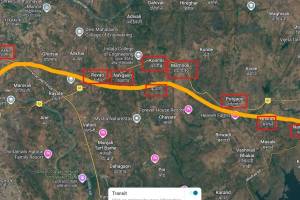 Kalyan Murbad railway line project status | Land acquisition notification 18 villages Thane | Ashwini Vaishnav railway budget fund announcement | Central Railway route Ambivli Titwala Murbad network