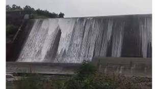Kolhapur rain update today live | Panchganga river water level rise | Ghataprabha dam overflow Chandgad | Rautwadi waterfall Radhanagari tourism