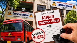 Nashik MSRTC news updates | Maharashtra ST Mahamandal suspended officers | Nashik ST bus administration controversy | MSRTC Managing Director Dr Madhav Kusekar orders