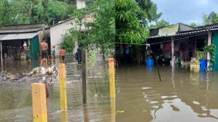 Satpati Palghar rain flood situation | Palghar coastal erosion high tide threat | Satpati beach protection wall Maharashtra | Niraj Raut Palghar monsoon updates