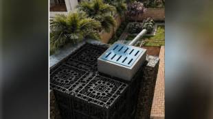 Mumbai Pune Nagpur urban flood management system | Eco Block rainwater harvesting technology Maharashtra | Sustainable stormwater drainage solutions India | Groundwater recharge eco friendly technology